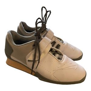 Velaasa Strake: Olympic Weightlifting Shoe in Winter White size M 9.5/ W 11